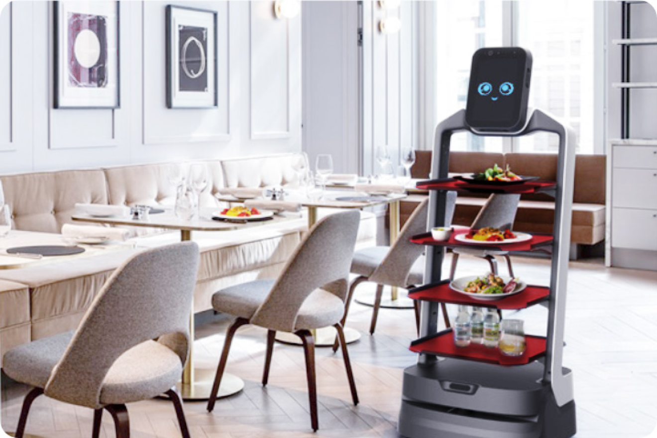 送餐模式 · 很稳很准