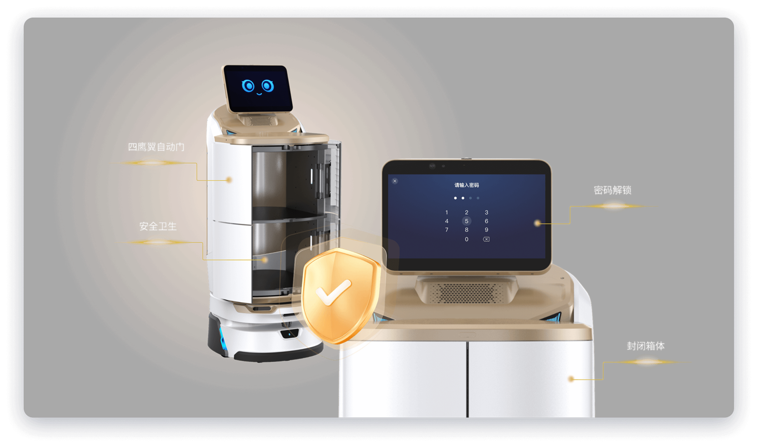 封闭递送，安全私密