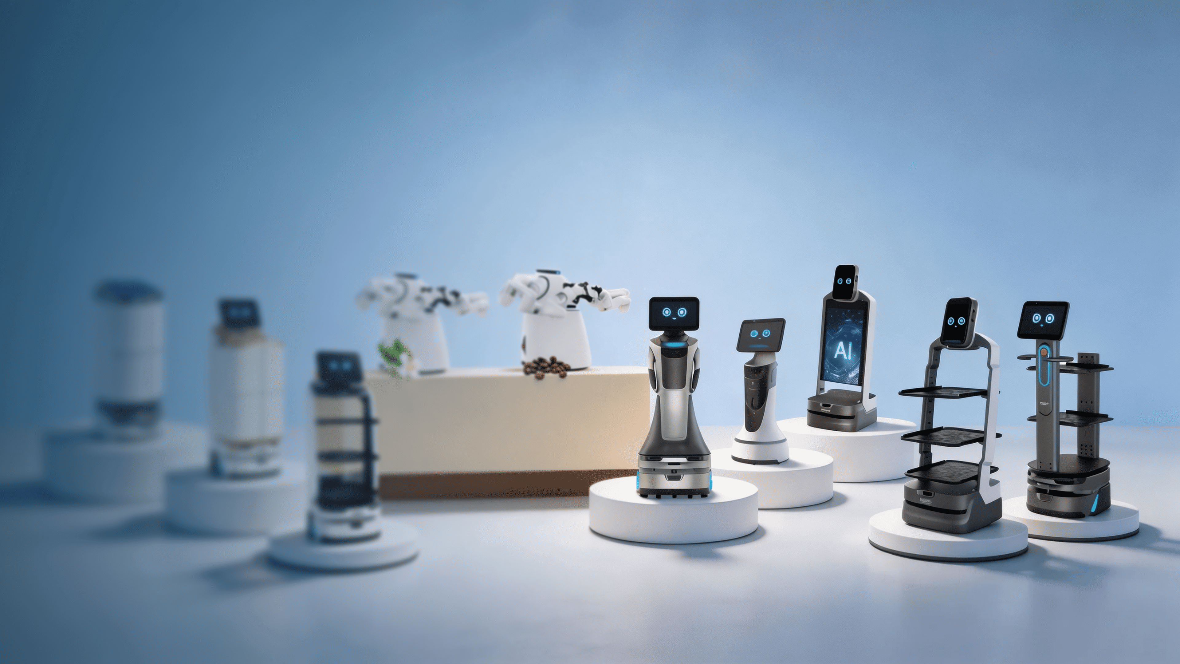 AI大模型
商用服务机器人